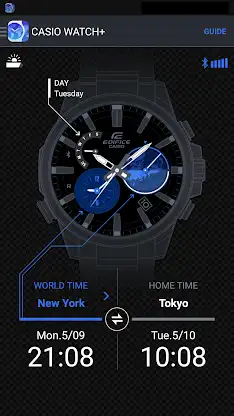 CASIO WATCH+ screenshot 1