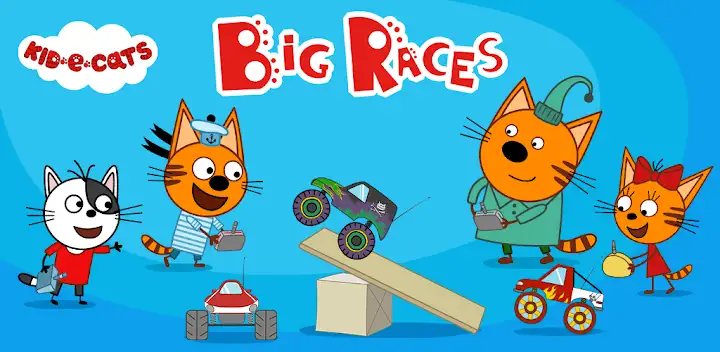 Kid-E-Cats: Kids Monster Truck — Android game banner