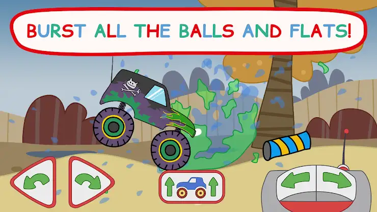 Kid-E-Cats: Kids Monster Truck screenshot 5