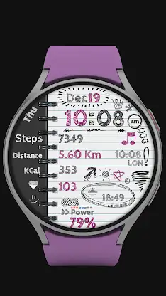 CC Sketch 03 Watch Face screenshot 5