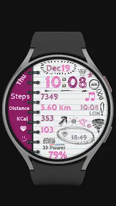 CC Sketch 03 Watch Face screenshot 8