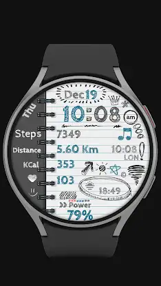CC Sketch 03 Watch Face screenshot 7