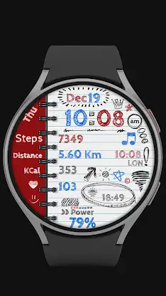 CC Sketch 03 Watch Face screenshot 6