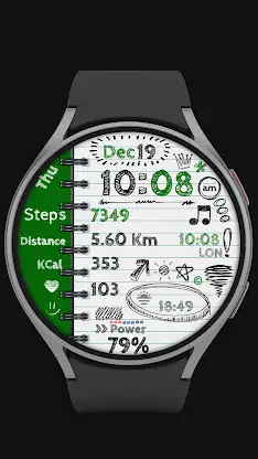 CC Sketch 03 Watch Face screenshot 3