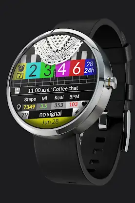 CC TV Signal Watch Face screenshot 4