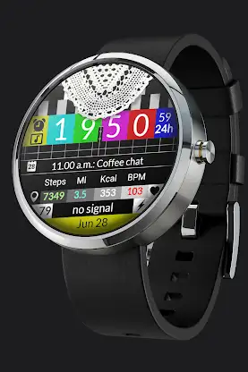 CC TV Signal Watch Face screenshot 5