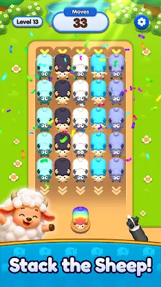 Sheep Stack: Animal Sort screenshot 2
