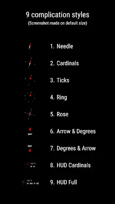 Compass Complication screenshot 3