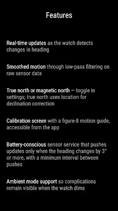 Compass Complication screenshot 4