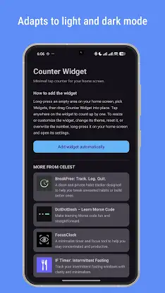 Counter Widget screenshot 4