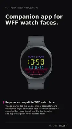Retro Watch Complication screenshot 1