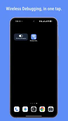 Wireless Debugging Widget screenshot 1