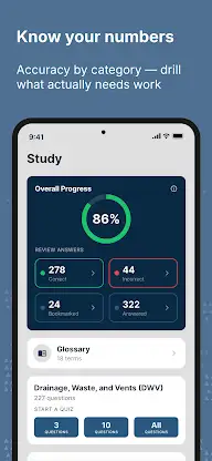 Plumber Exam Prep: IPC & UPC screenshot 5