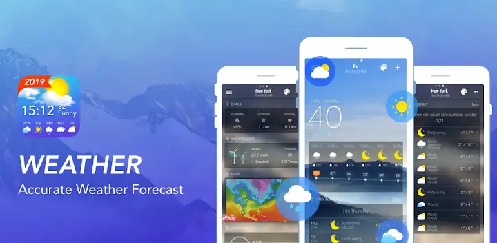 Weather Forecast: Live Weather — Android app banner