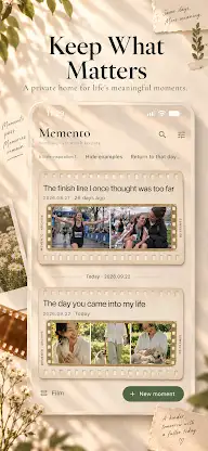 Memento: Life Moments screenshot 1