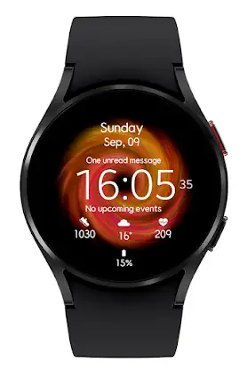 Chester Galaxy Star watch face screenshot 5