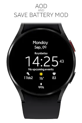 Chester Galaxy Star watch face screenshot 8