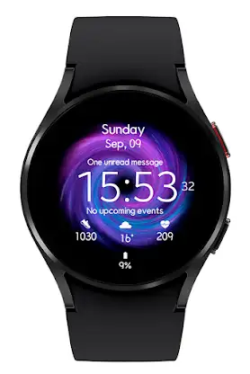 Chester Galaxy Star watch face screenshot 2