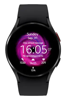 Chester Galaxy Star watch face screenshot 3