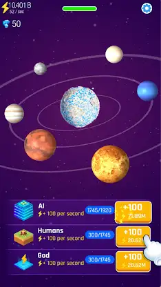 Idle World - Build The Planet screenshot 6
