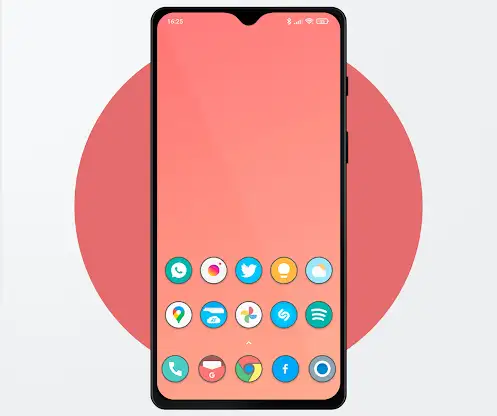 Flat Circle - Icon Pack screenshot 4