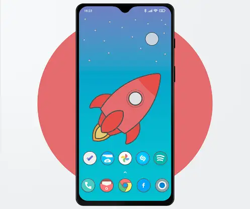 Flat Circle - Icon Pack screenshot 3
