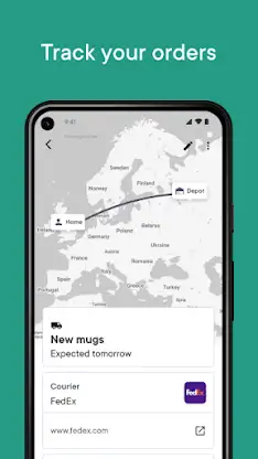 Circuit Package Tracker screenshot 1