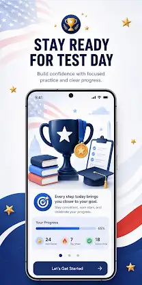 CivicsLift: Citizenship Prep screenshot 1