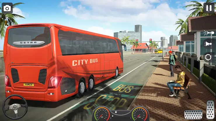 Coach Bus Simulator: Bus Games screenshot 4