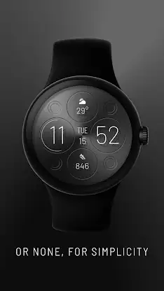 Metis - Metallic Watch Face screenshot 3