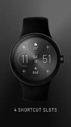 Metis - Metallic Watch Face screenshot 2