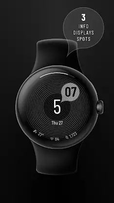 Thebe - Stylish Watch Face screenshot 1