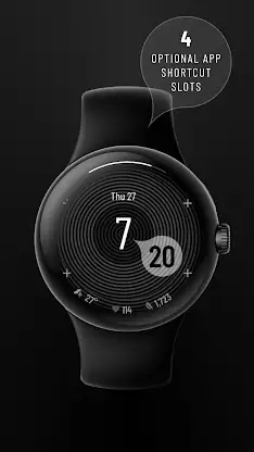 Thebe - Stylish Watch Face screenshot 2