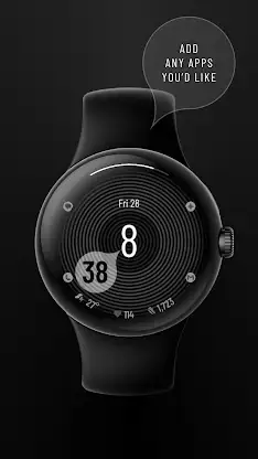 Thebe - Stylish Watch Face screenshot 3