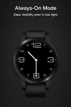 Minimal Analog Watch Face Aura screenshot 4