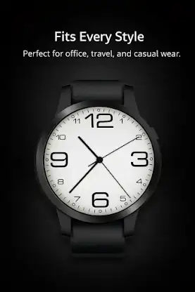 Minimal Analog Watch Face Aura screenshot 7