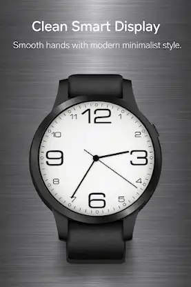 Minimal Analog Watch Face Aura screenshot 8