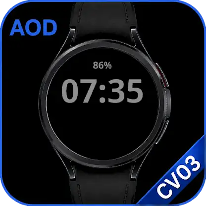 Clear Vision CV03 Watch Face screenshot 2
