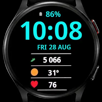 Clear Vision CV03 Watch Face screenshot 6