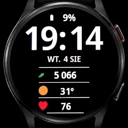 Clear Vision CV03 Watch Face screenshot 5