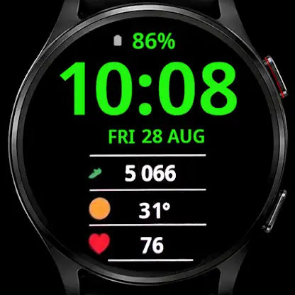 Clear Vision CV03 Watch Face screenshot 7