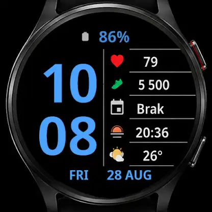 Clear Vision CV02 Watch Face screenshot 6