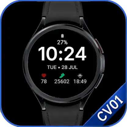 Clear Vision CV01 Watch Face screenshot 1