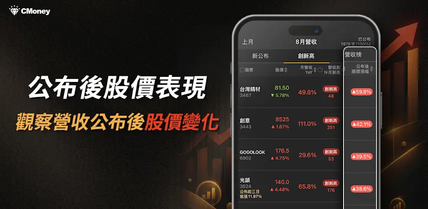 營收飆漲追蹤器-營收創高股追蹤 screenshot 4