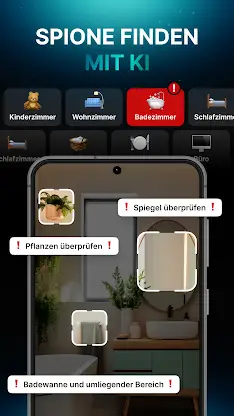 IA Detector de Câmeras Ocultas screenshot 2