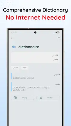 French Arabic Dictionary screenshot 4