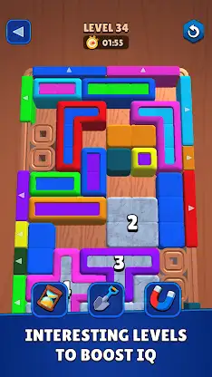 Color Slide Jam - Block Away screenshot 4