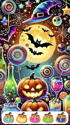 Cute Halloween Color screenshot 4