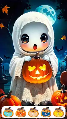 Cute Halloween Color screenshot 7
