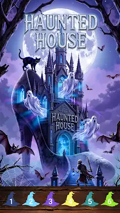 Happy Halloween Coloring Games screenshot 6